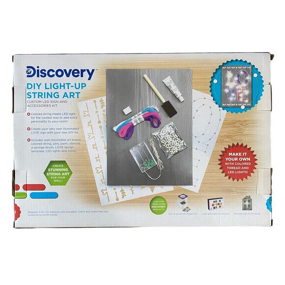NIB Discovery DIY Kit LED Light-Up String Set - Picture 6 of 11